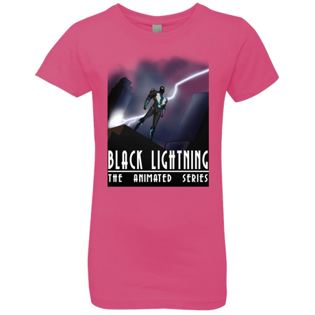 T-Shirts Hot Pink / YXS Black Lightning Series Girls Premium T-Shirt