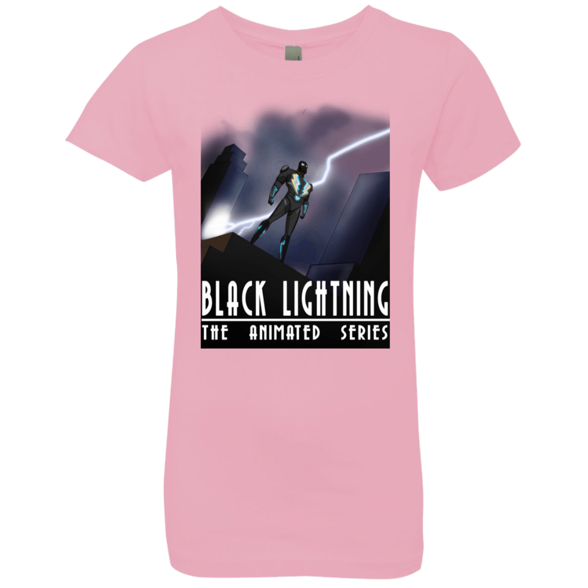 T-Shirts Light Pink / YXS Black Lightning Series Girls Premium T-Shirt