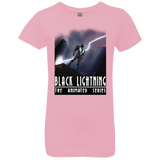 T-Shirts Light Pink / YXS Black Lightning Series Girls Premium T-Shirt