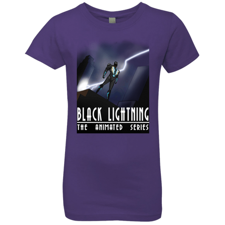 T-Shirts Purple Rush / YXS Black Lightning Series Girls Premium T-Shirt