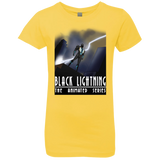 T-Shirts Vibrant Yellow / YXS Black Lightning Series Girls Premium T-Shirt