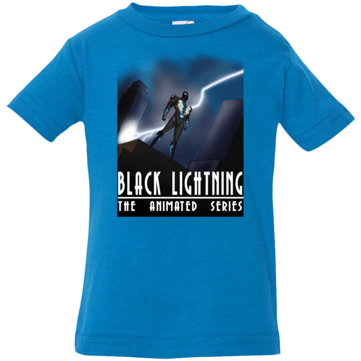T-Shirts Cobalt / 6 Months Black Lightning Series Infant Premium T-Shirt