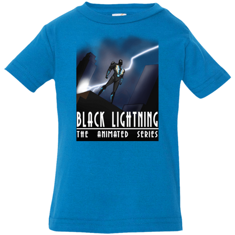 T-Shirts Cobalt / 6 Months Black Lightning Series Infant Premium T-Shirt