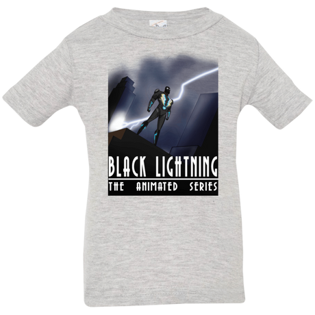 T-Shirts Heather Grey / 6 Months Black Lightning Series Infant Premium T-Shirt