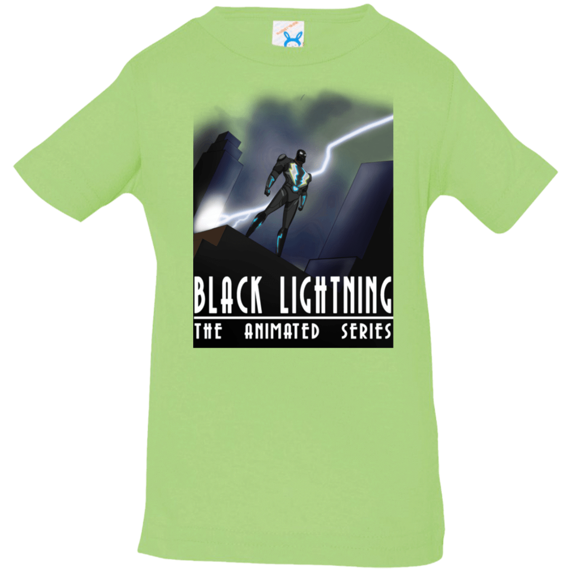 T-Shirts Key Lime / 6 Months Black Lightning Series Infant Premium T-Shirt
