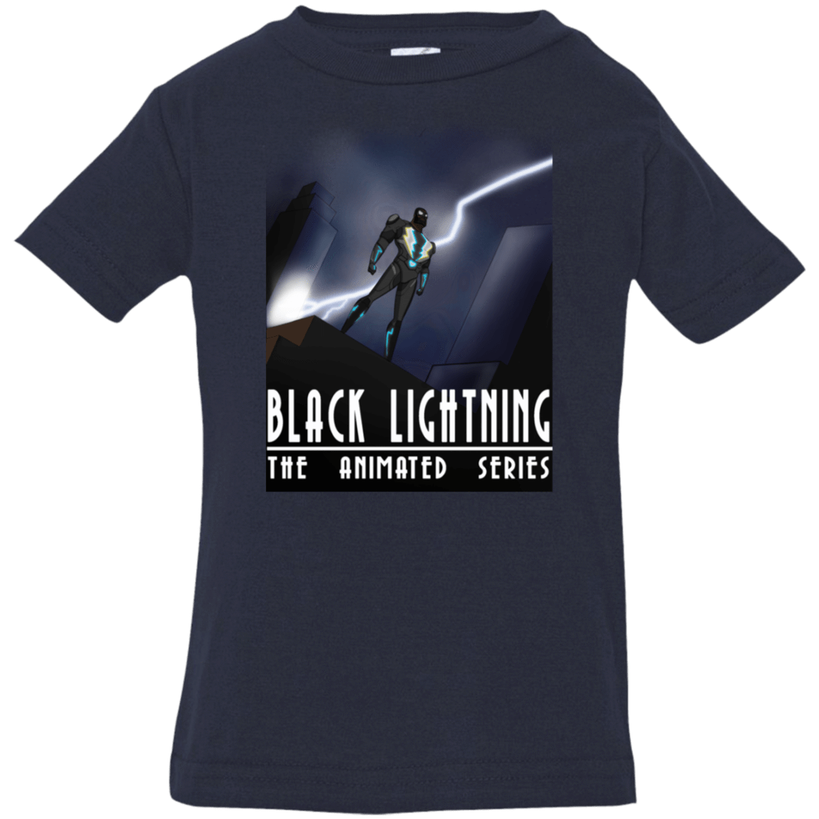 T-Shirts Navy / 6 Months Black Lightning Series Infant Premium T-Shirt