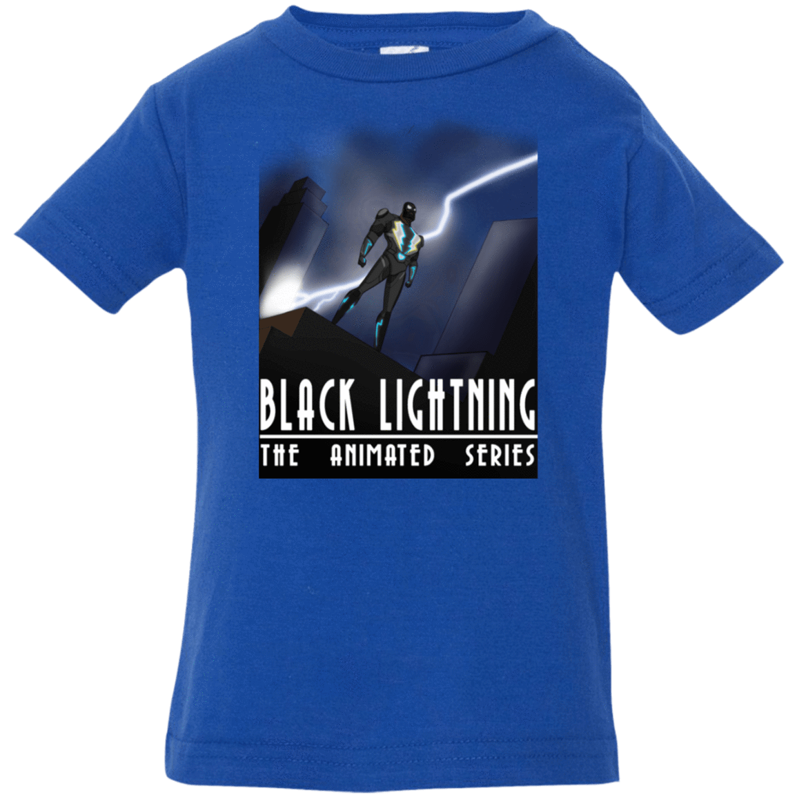 T-Shirts Royal / 6 Months Black Lightning Series Infant Premium T-Shirt