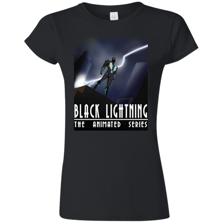 T-Shirts Black / S Black Lightning Series Junior Slimmer-Fit T-Shirt