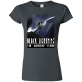 T-Shirts Charcoal / S Black Lightning Series Junior Slimmer-Fit T-Shirt