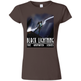 T-Shirts Dark Chocolate / S Black Lightning Series Junior Slimmer-Fit T-Shirt