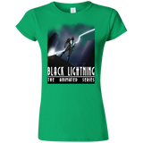 T-Shirts Irish Green / S Black Lightning Series Junior Slimmer-Fit T-Shirt