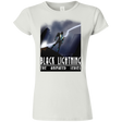 T-Shirts White / S Black Lightning Series Junior Slimmer-Fit T-Shirt