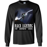 T-Shirts Black / S Black Lightning Series Men's Long Sleeve T-Shirt