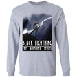 T-Shirts Sport Grey / S Black Lightning Series Men's Long Sleeve T-Shirt