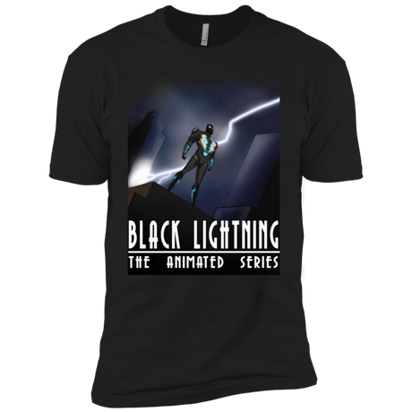 T-Shirts Black / X-Small Black Lightning Series Men's Premium T-Shirt
