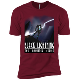 T-Shirts Cardinal / X-Small Black Lightning Series Men's Premium T-Shirt