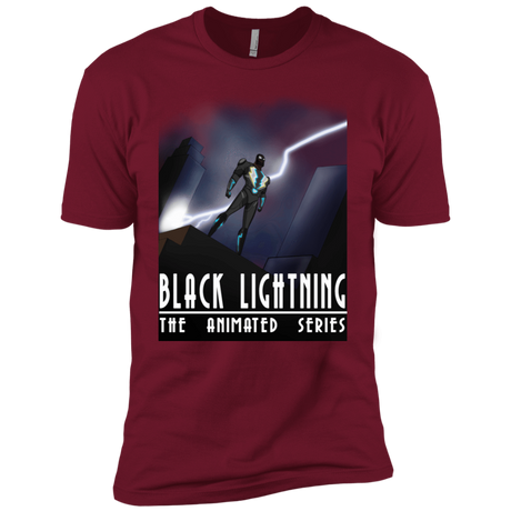 T-Shirts Cardinal / X-Small Black Lightning Series Men's Premium T-Shirt