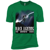 T-Shirts Kelly Green / X-Small Black Lightning Series Men's Premium T-Shirt