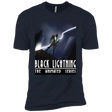 T-Shirts Midnight Navy / X-Small Black Lightning Series Men's Premium T-Shirt