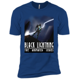 T-Shirts Royal / X-Small Black Lightning Series Men's Premium T-Shirt