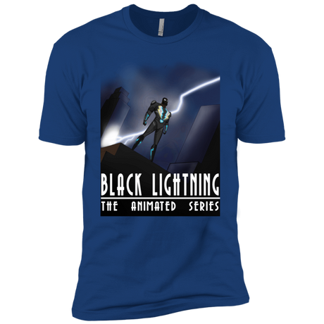 T-Shirts Royal / X-Small Black Lightning Series Men's Premium T-Shirt