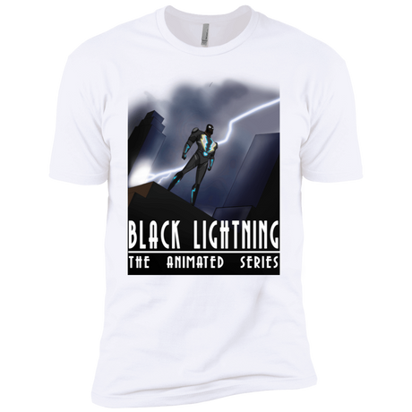 T-Shirts White / X-Small Black Lightning Series Men's Premium T-Shirt