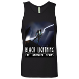 T-Shirts Black / S Black Lightning Series Men's Premium Tank Top