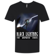 T-Shirts Black / X-Small Black Lightning Series Men's Premium V-Neck