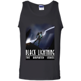 T-Shirts Black / S Black Lightning Series Men's Tank Top