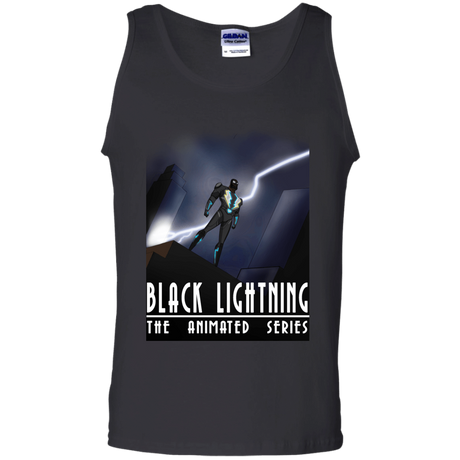 T-Shirts Black / S Black Lightning Series Men's Tank Top