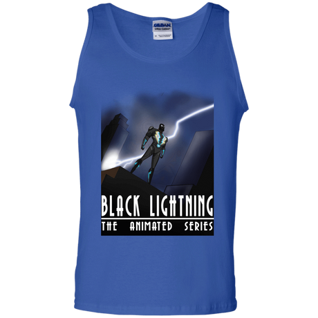 T-Shirts Royal / S Black Lightning Series Men's Tank Top