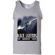 T-Shirts Sport Grey / S Black Lightning Series Men's Tank Top