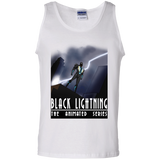 T-Shirts White / S Black Lightning Series Men's Tank Top