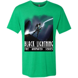 T-Shirts Envy / S Black Lightning Series Men's Triblend T-Shirt
