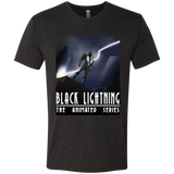 T-Shirts Vintage Black / S Black Lightning Series Men's Triblend T-Shirt