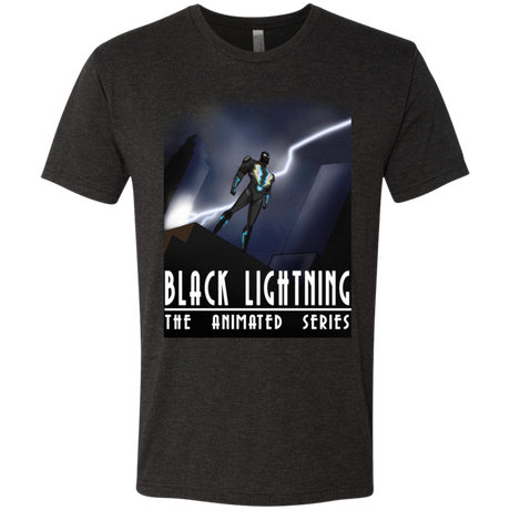 T-Shirts Vintage Black / S Black Lightning Series Men's Triblend T-Shirt