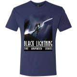 T-Shirts Vintage Navy / S Black Lightning Series Men's Triblend T-Shirt