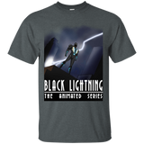 T-Shirts Dark Heather / S Black Lightning Series T-Shirt