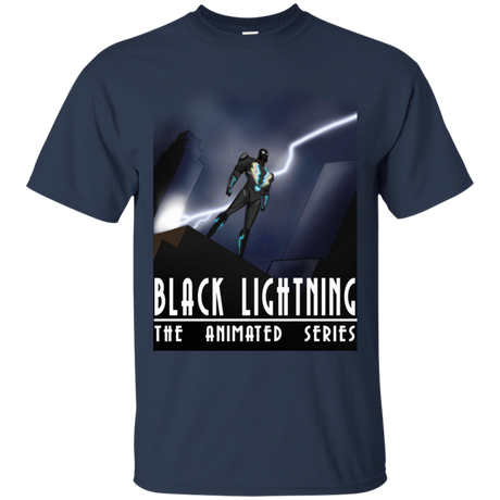 T-Shirts Navy / S Black Lightning Series T-Shirt
