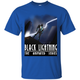 T-Shirts Royal / S Black Lightning Series T-Shirt