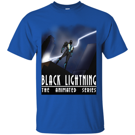 T-Shirts Royal / S Black Lightning Series T-Shirt