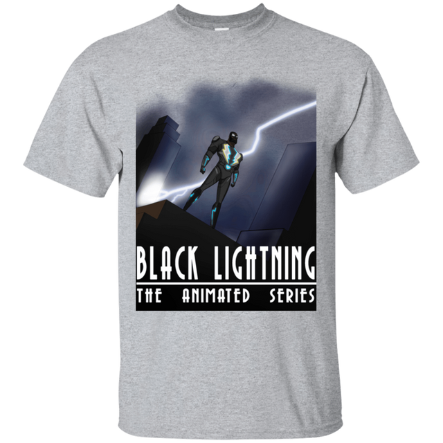 T-Shirts Sport Grey / S Black Lightning Series T-Shirt