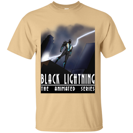 T-Shirts Vegas Gold / S Black Lightning Series T-Shirt