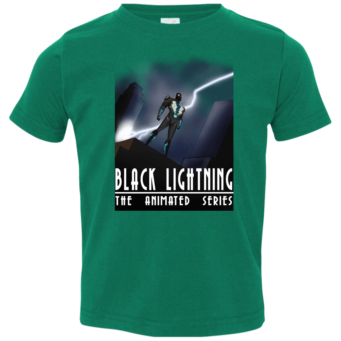 T-Shirts Kelly / 2T Black Lightning Series Toddler Premium T-Shirt