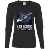 T-Shirts Black / S Black Lightning Series Women's Long Sleeve T-Shirt