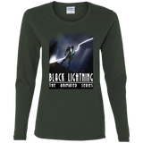 T-Shirts Forest / S Black Lightning Series Women's Long Sleeve T-Shirt