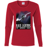 T-Shirts Red / S Black Lightning Series Women's Long Sleeve T-Shirt