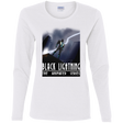 T-Shirts White / S Black Lightning Series Women's Long Sleeve T-Shirt