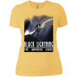 T-Shirts Banana Cream/ / X-Small Black Lightning Series Women's Premium T-Shirt