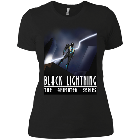 T-Shirts Black / X-Small Black Lightning Series Women's Premium T-Shirt